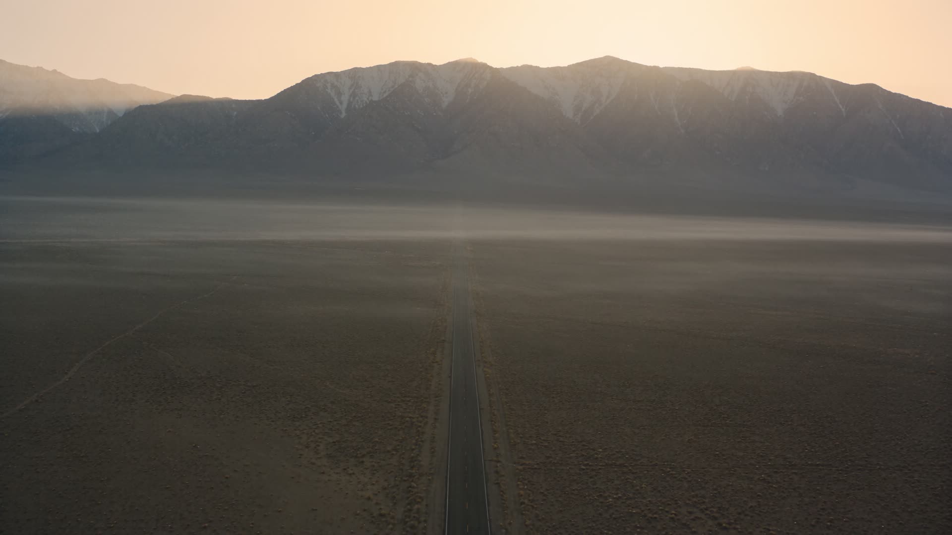 Nevada high desert at first light